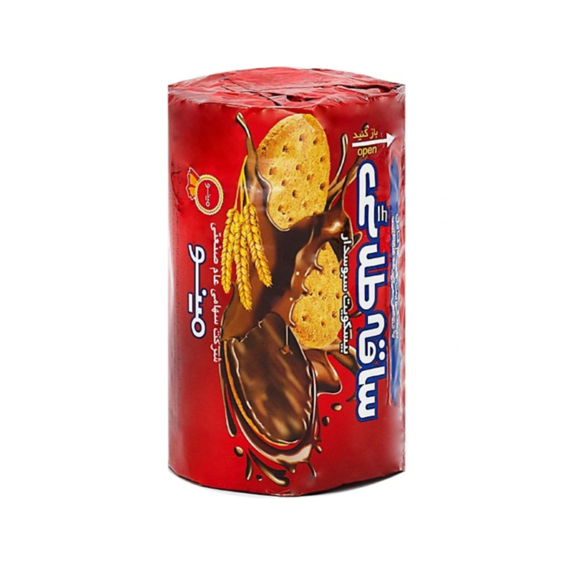 ساقه طلایی روکش شکلاتی ۲۲۰ گرمی مینو - تنقلات