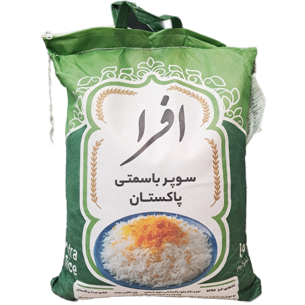 برنج پاکستانی 10 کیلویی افرا - کالاهای اساسی