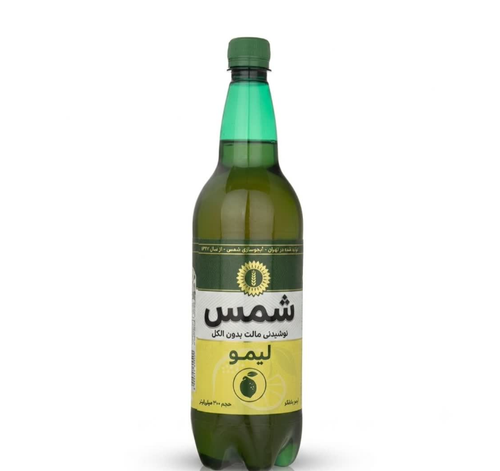نوشیدنی مالت با طعم لیمو 1 لیتر شمس - نوشیدنیها