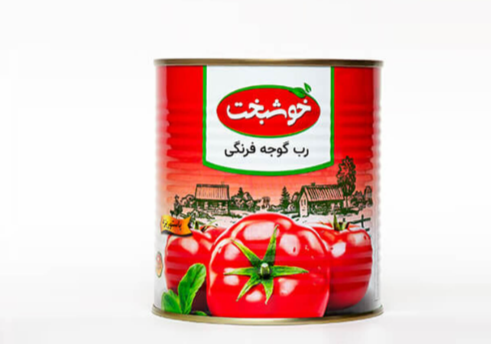 کنسرو رب گوجه فرنگی 800گرمی خوشبخت - چاشنی و ادویه