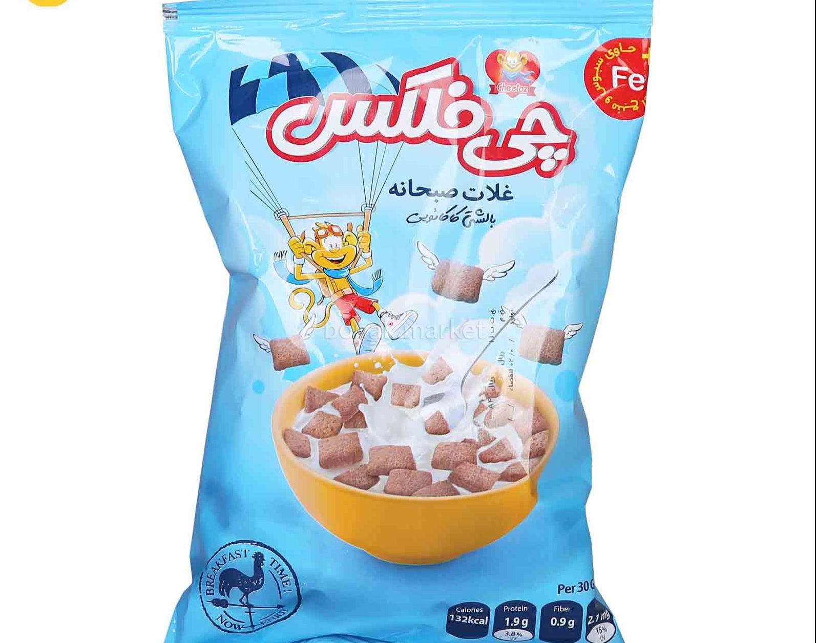 غلات صبحانه بالشتی کاکائویی ۹۰ گرم چی توز - تنقلات