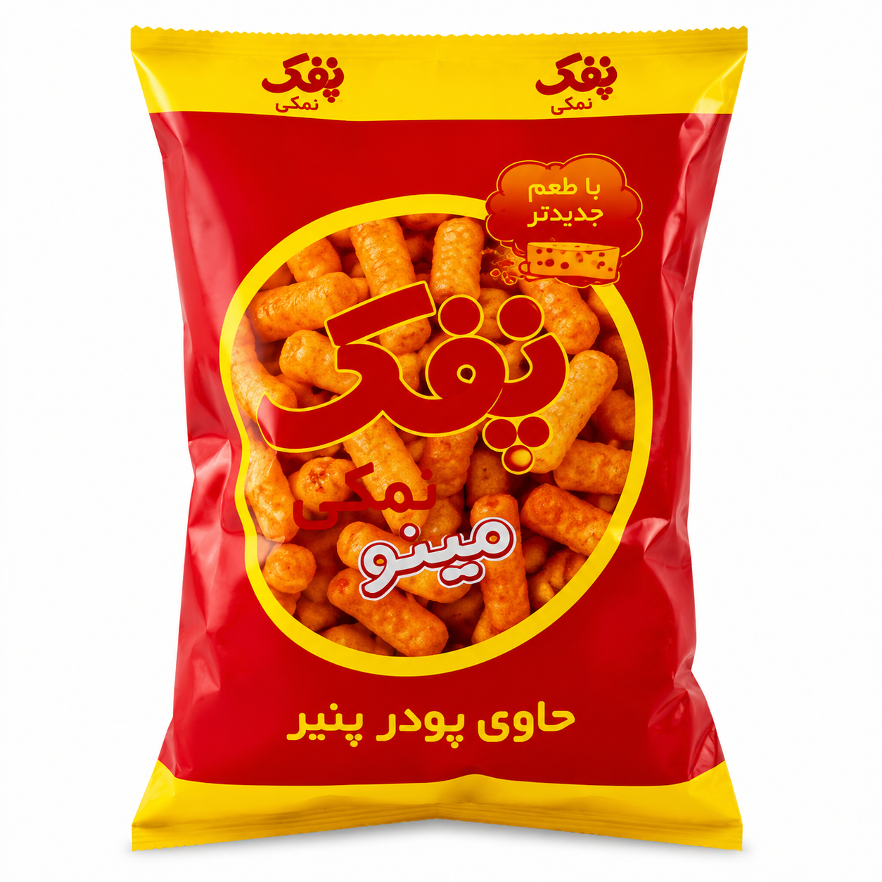 تصویر پفک ۶۰ گرمی مینو