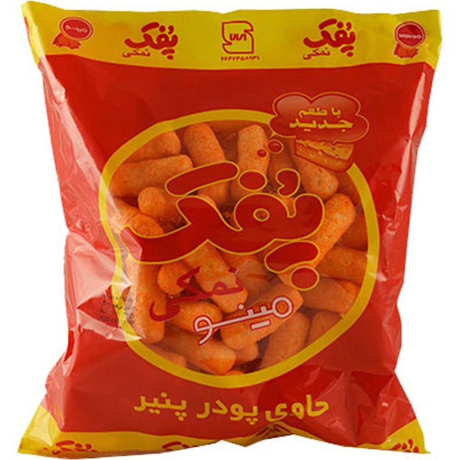 تصویر پفک ۱۷۰ گرمی مینو