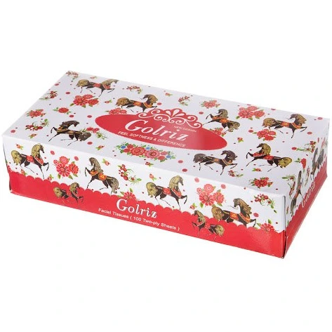 تصویر دستمال ۱۰۰ برگ  دولا گلریز