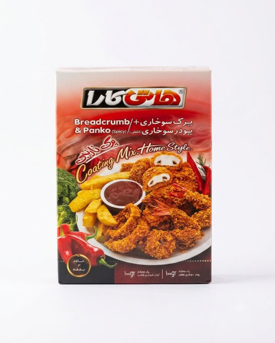 تصویر پودر و پرک سوخاری فلفلی 200گرم هاتی کارا