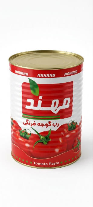 تصویر رب گوجه مهند 4کیلویی