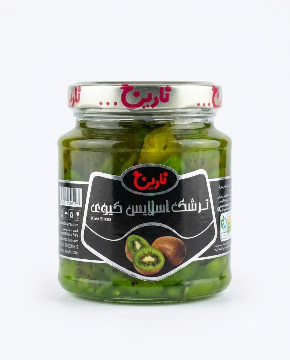 تصویر ترشک اسلایس کیوی ۵۰۰گرم نارین