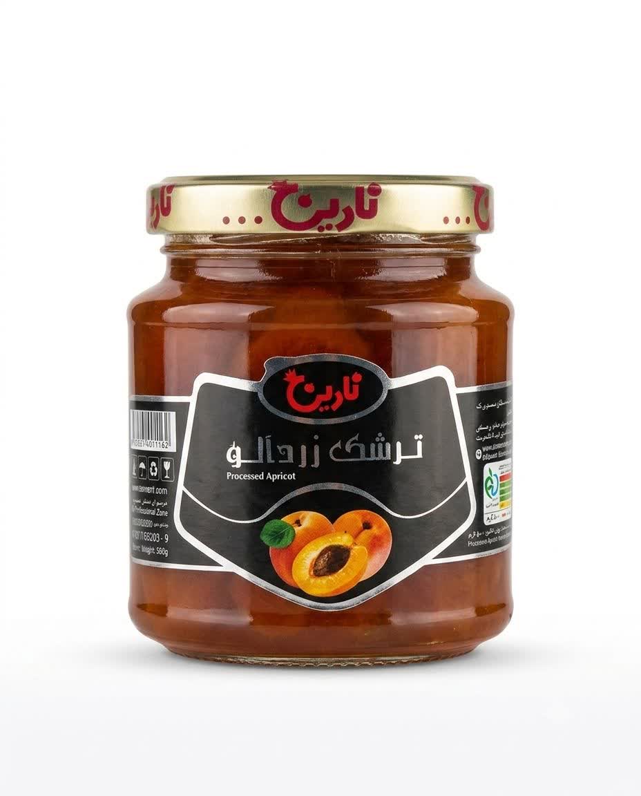 تصویر ترشک زردآلو ۵۰۰گرم نارین