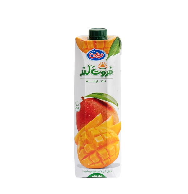 تصویر نکتار انبه 1 لیتر فروت لند میهن