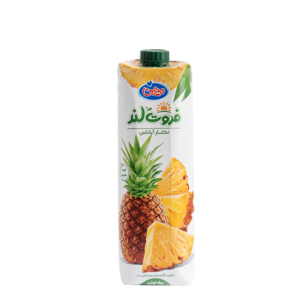 تصویر نکتار اناناس 1 لیتر فروت‌لند میهن