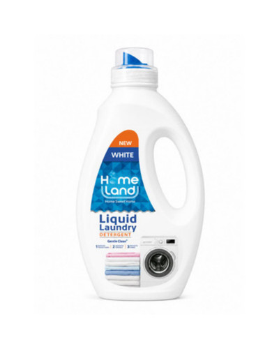مایع لباسشویی مخصوص لباسهای سفید 1000گرمی هوم لند - شوینده