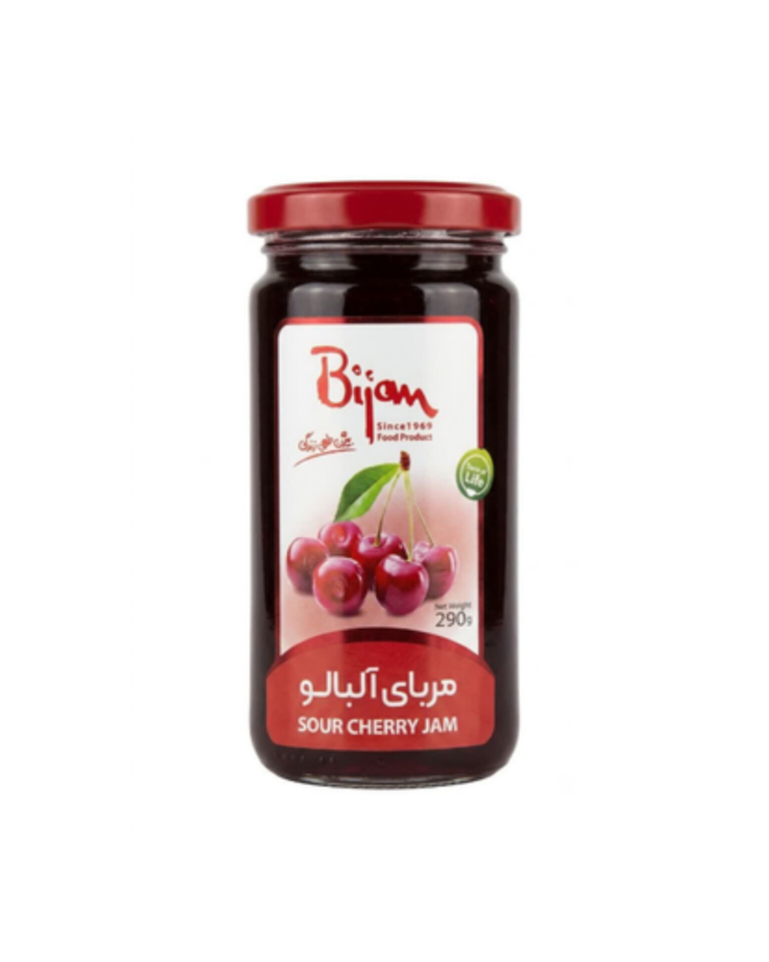 مربای آلبالو 290 گرمی بیژن - صبحانه