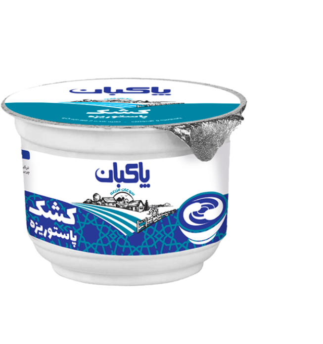 تصویر کشک پاستوریزه 240 گرم پاکبان