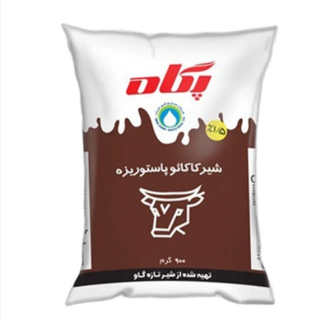 تصویر شیر کاکائو نایلونی کم چرب چرب 800 سی سی پاکبان