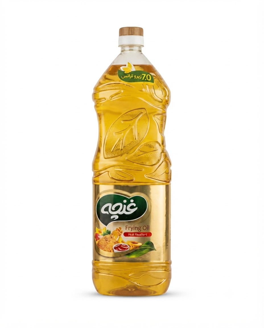 تصویر روغن سرخ کردنی مخصوص خانوار 1350 گرم غنچه