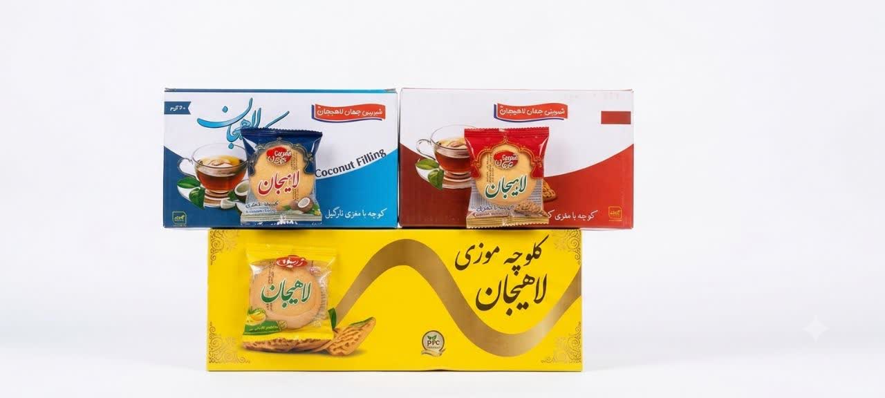 کارتن ۳۰ عددی کلوچه گردویی شیرین جهان مخصوص مراسم های عزاداری